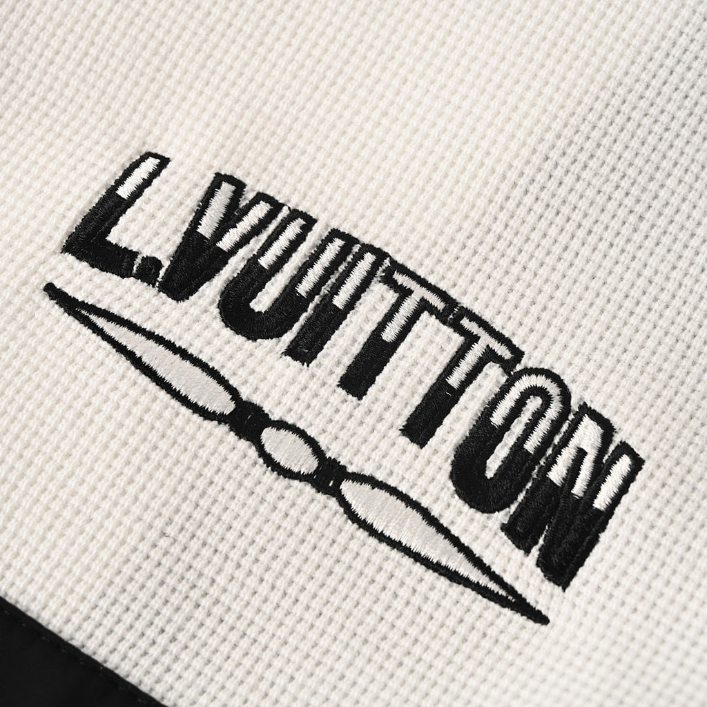 Louis Vuitton Letter-Embroidered Contrast Jacket