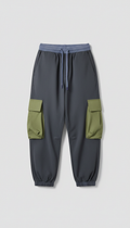 Drop-Shoulder Cargo Pants With Utility Pockets