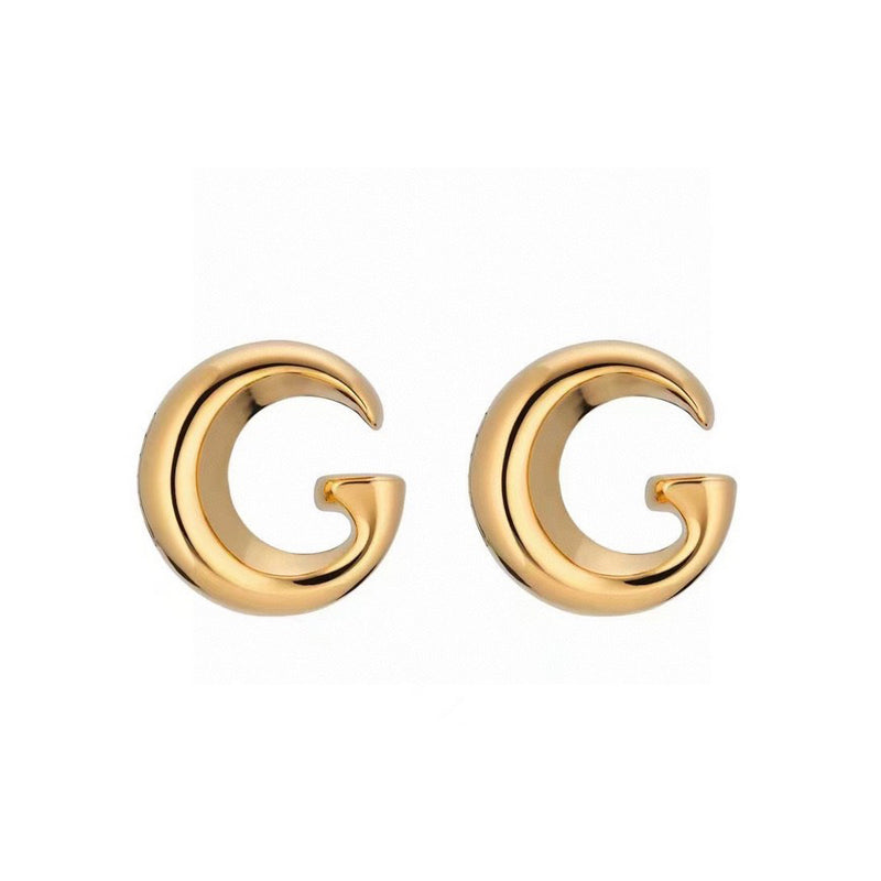 18K Double Gucci GucciLogo Earrings