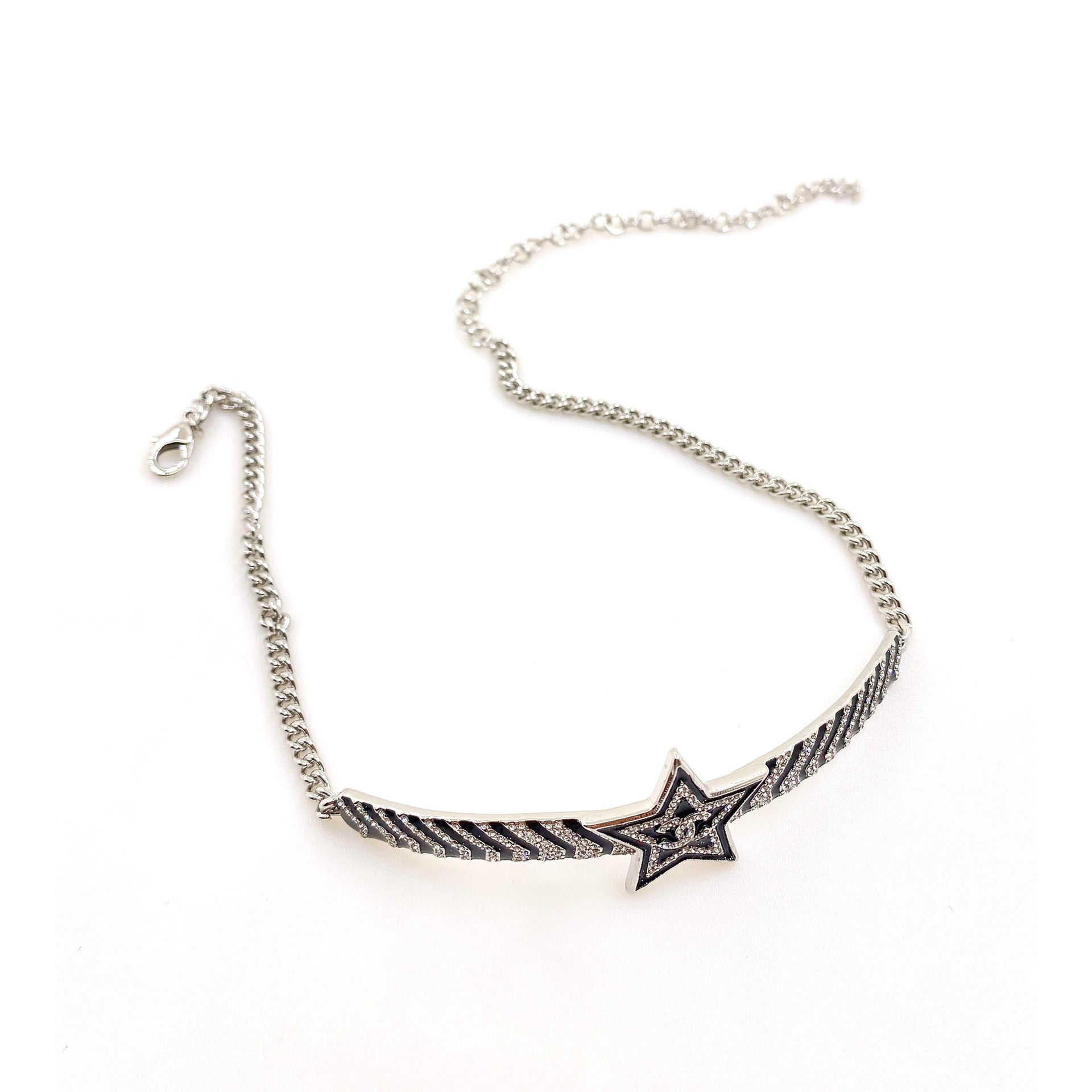 18K  Chanel Star Diamonds Necklace